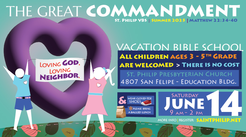 More information and Registration for Vacation Bible School